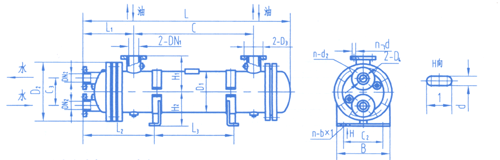 GLL 型臥式冷卻器(換熱器)